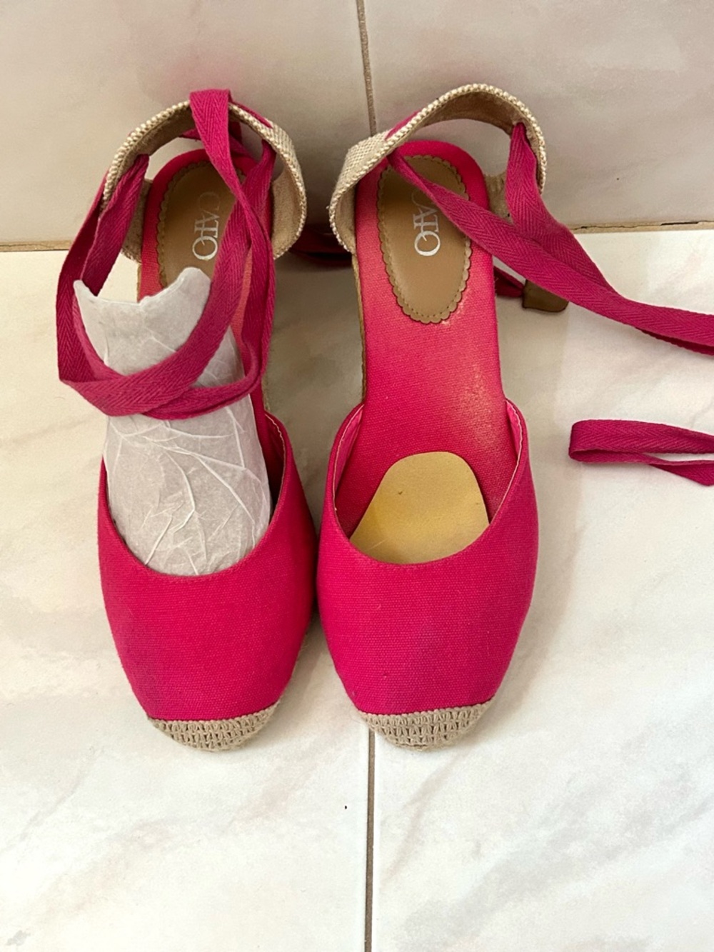 CATO Women’s Espadrilles, 10